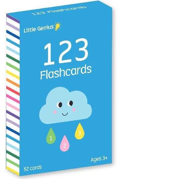 Little Genius Flash Cards 123 - Blue Duck Books