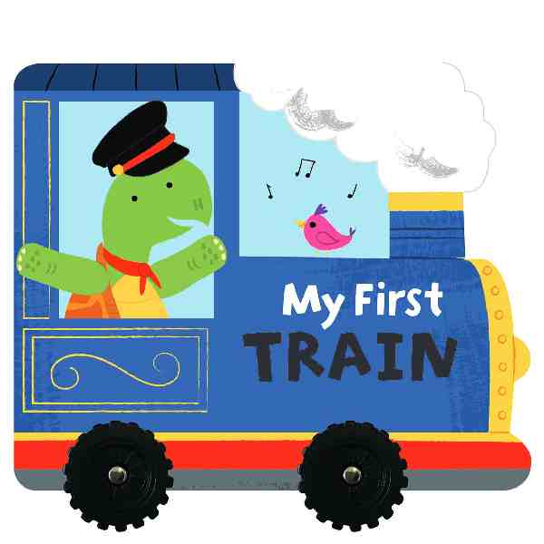 My First Train Wheeled Vehicle Book