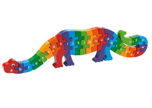 A-Z Wooden Puzzle - Dinosaur