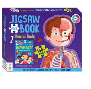 Human Body Book and Jigsaw
