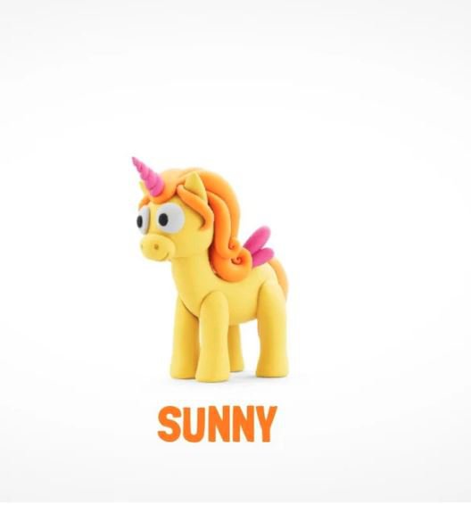 Hey Clay Sunny Rainbow Unicorns 3 cans
