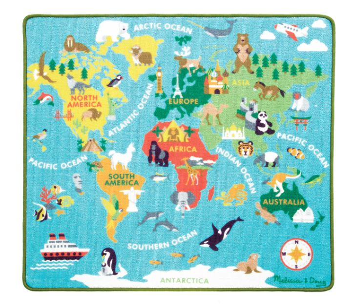 Round The World Travel Rug