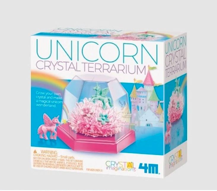 Unicorn Crystal Terrarium