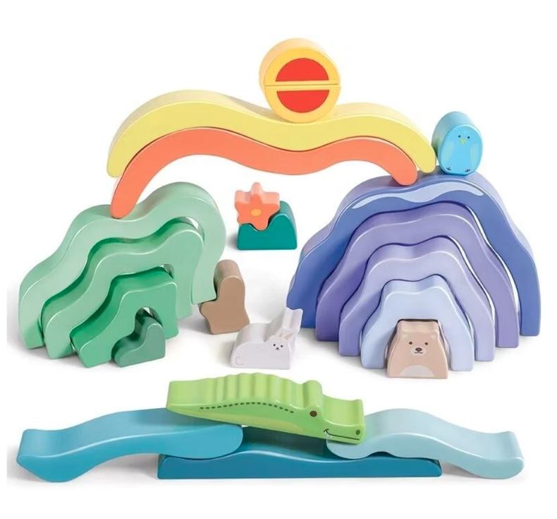 Hape Nature Scene Stacking Blocks