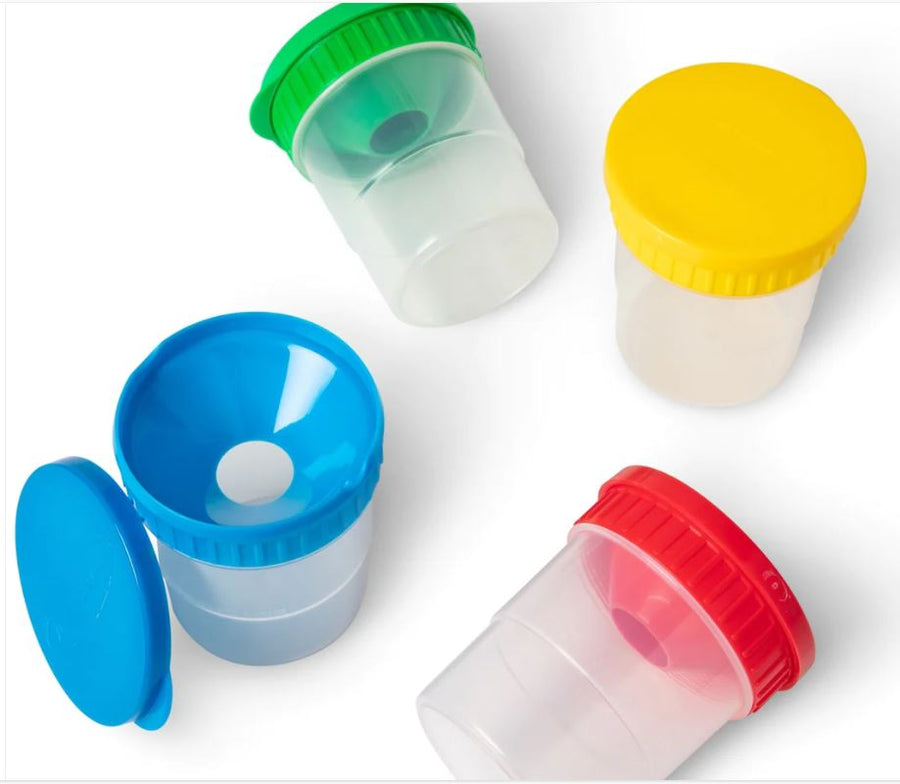 SPILL PROOF PAINT CUPS