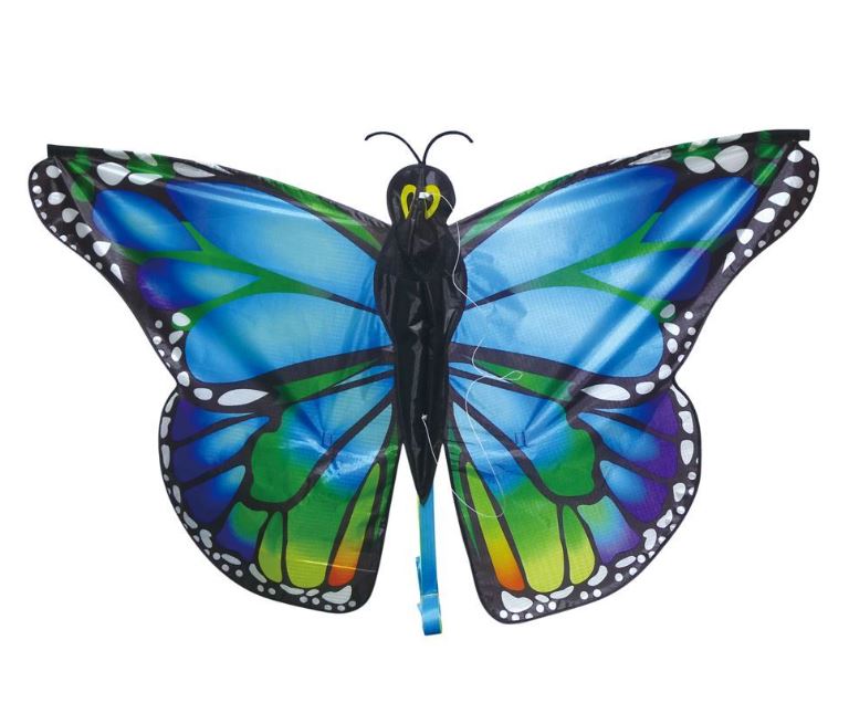 Kite Butterfly Blue 126 x 50cm