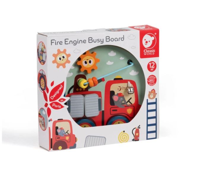 Fire Engine Busy Board Classic World