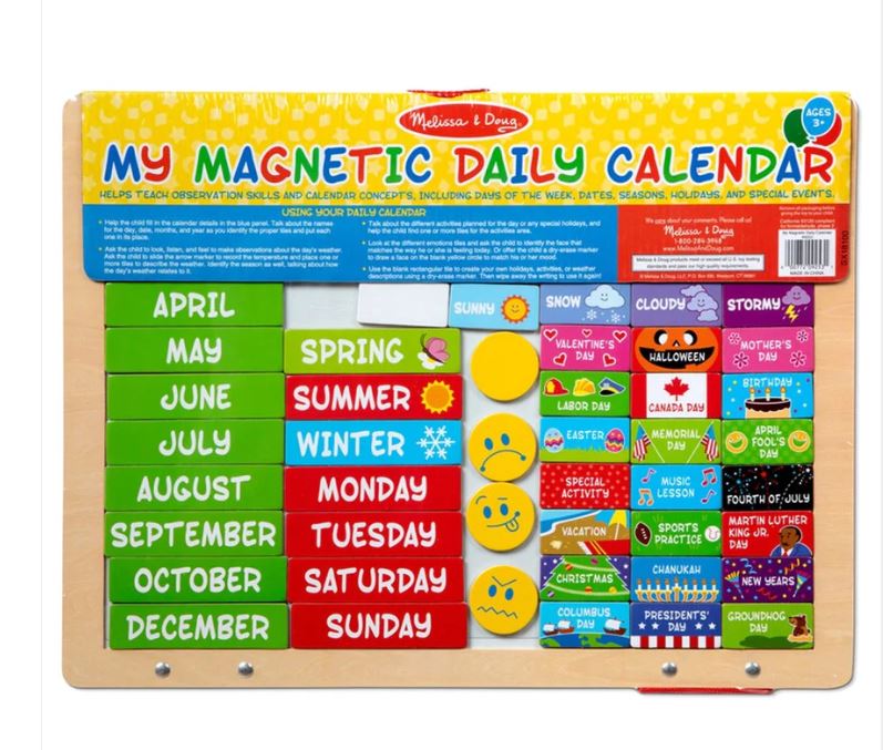 First Daily Magnetic Calendar