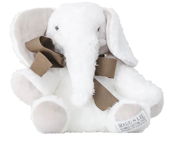 M and L Nellie Fluffy Elephant Gift boxed