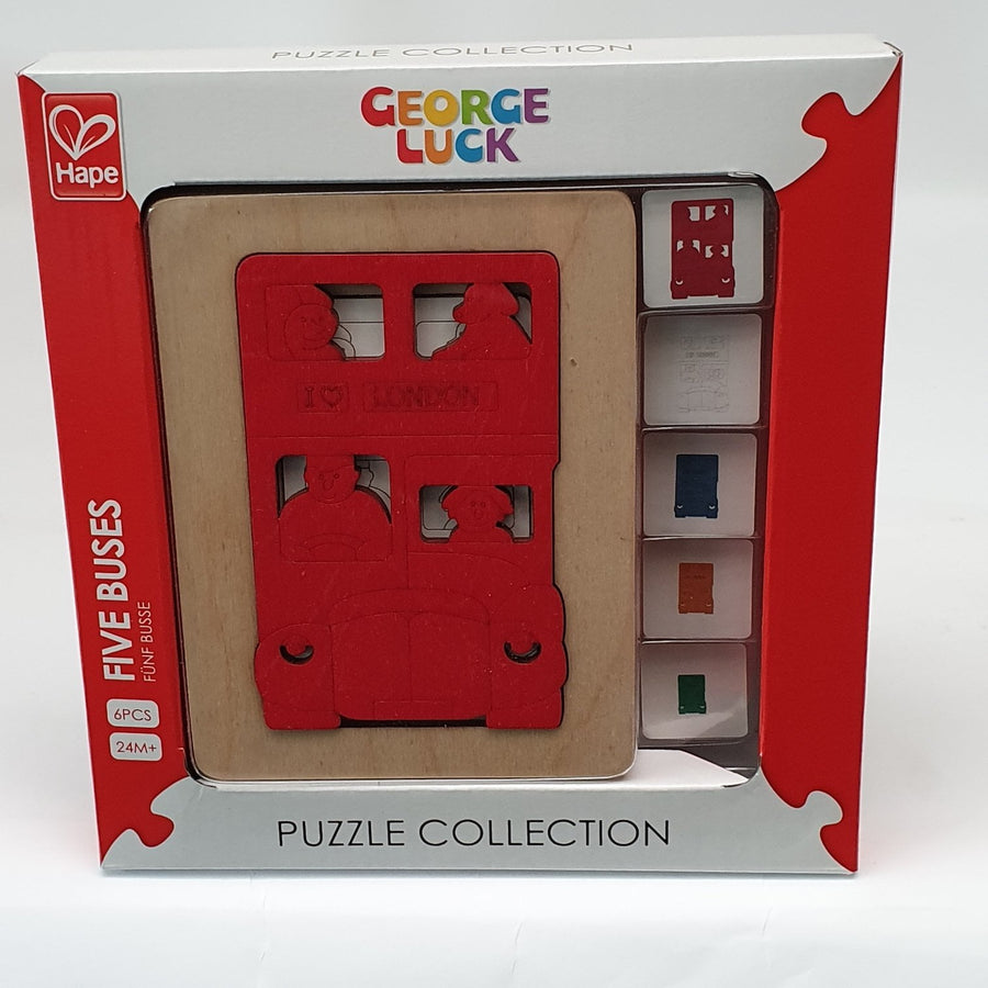 Hape Five Buses Puzzle