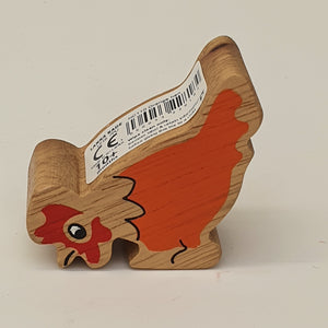 Wooden Orange Hen