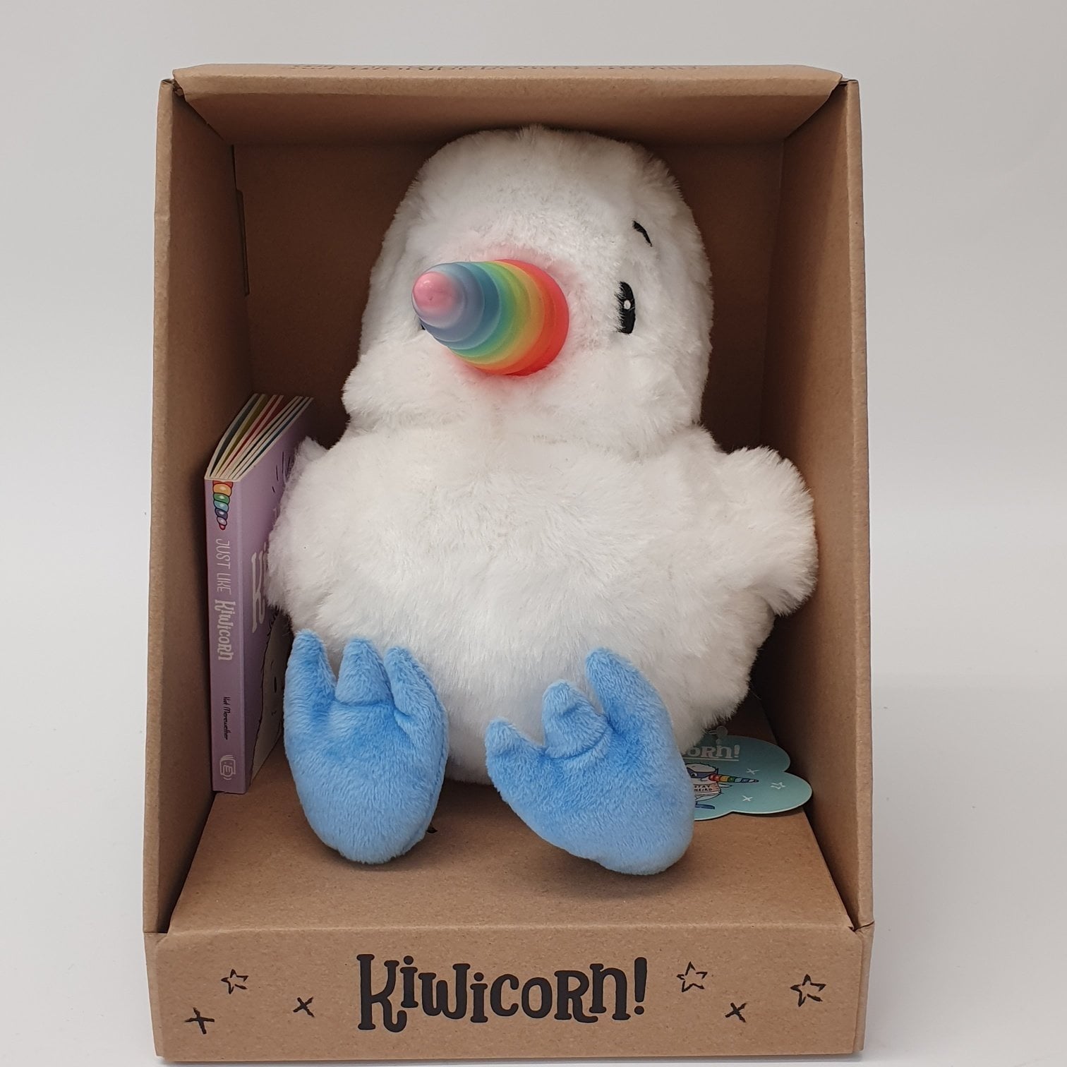 Kiwicorn Plush Toy With Book