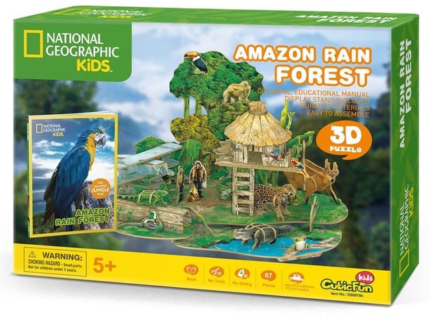 3D NatGeo Amazon Rain Forest Puzzle