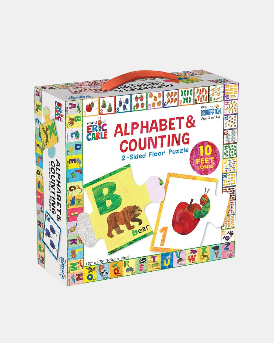 2 sided Alphabet & Counting Puzzle  Eric Carle