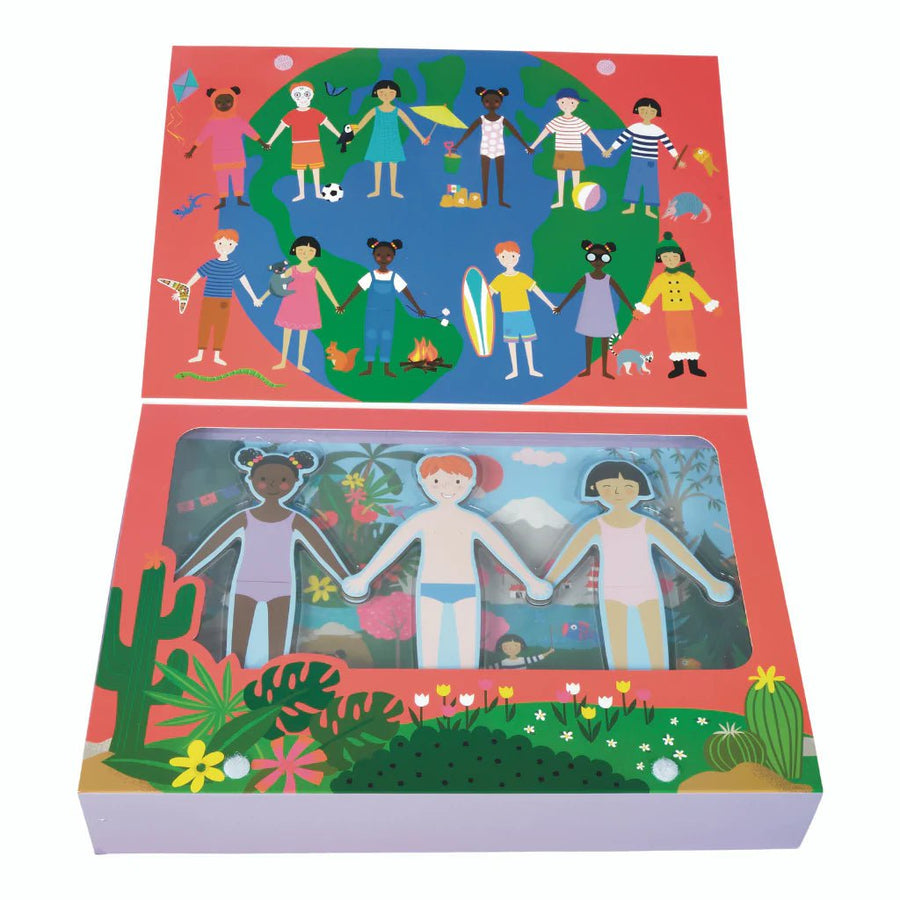 Magnetic Children of World Dress Up