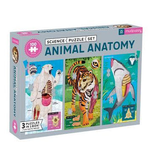 Animal Anatomy Science Puzzle  100 Piece Set