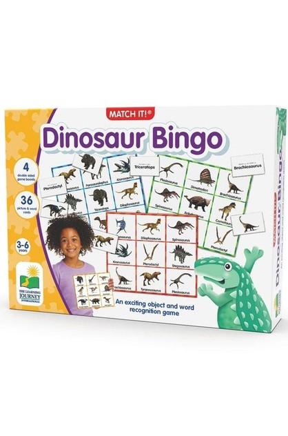 Match It Dinosaur Bingo