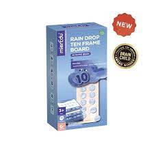 Maths Brain Rain Drop Ten Frame Board MierEdu
