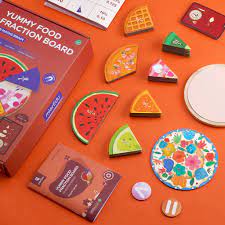 My Math Brain Yummy Food Magnetic MierEdu