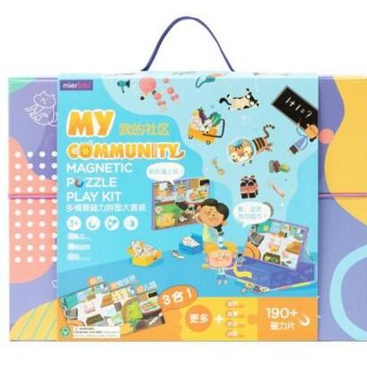 All About Animals Magnetic Puzzle MierEdu