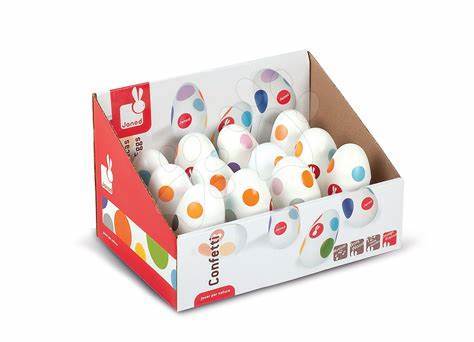 Janod Confetti Shaking Egg