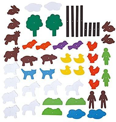 Bigjigs Farm Pin-A-Shape