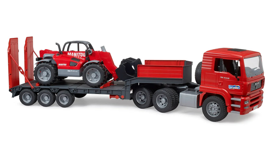 Man Low Loader Truck with Mani