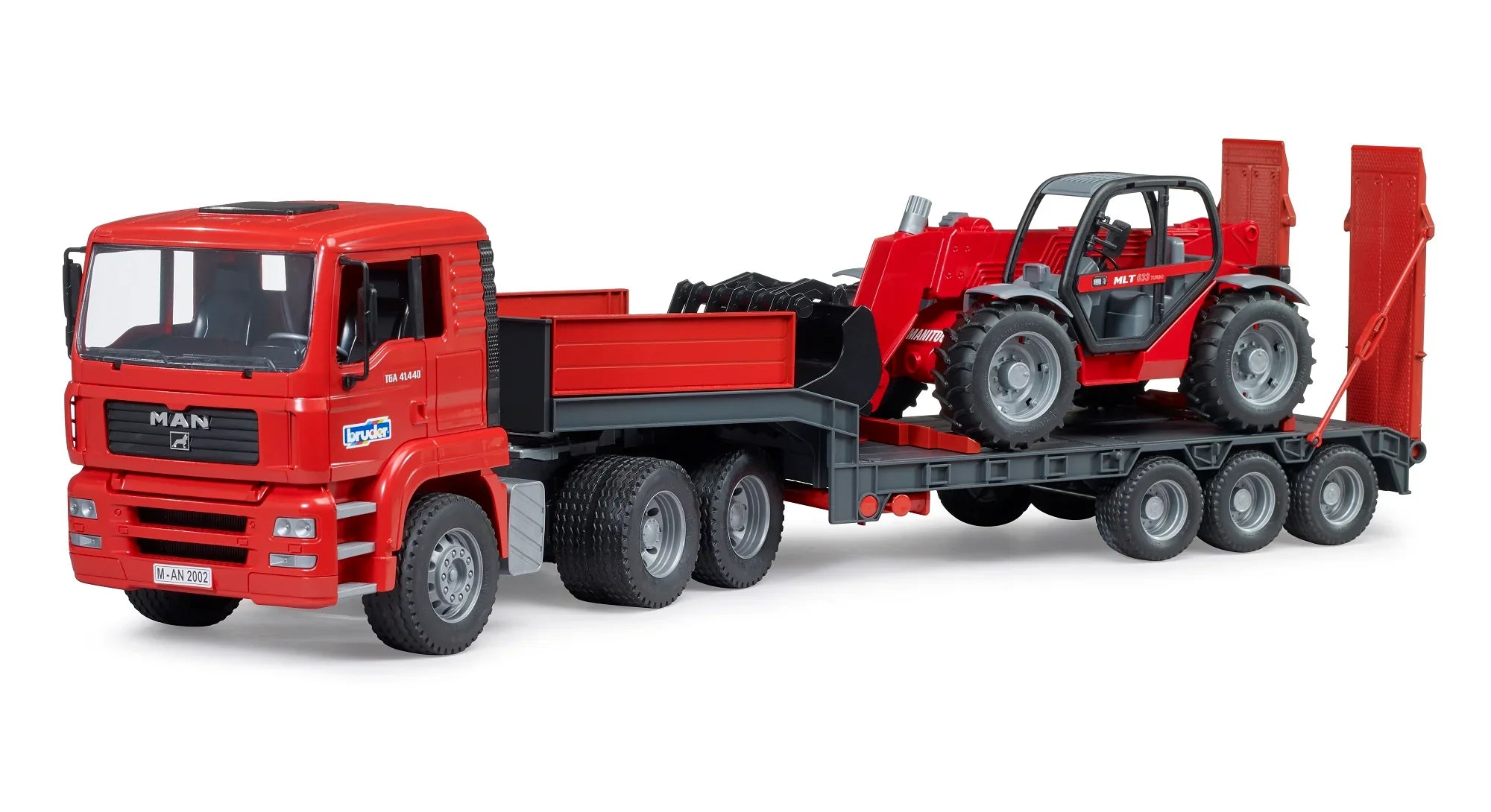 Man Low Loader Truck with Mani