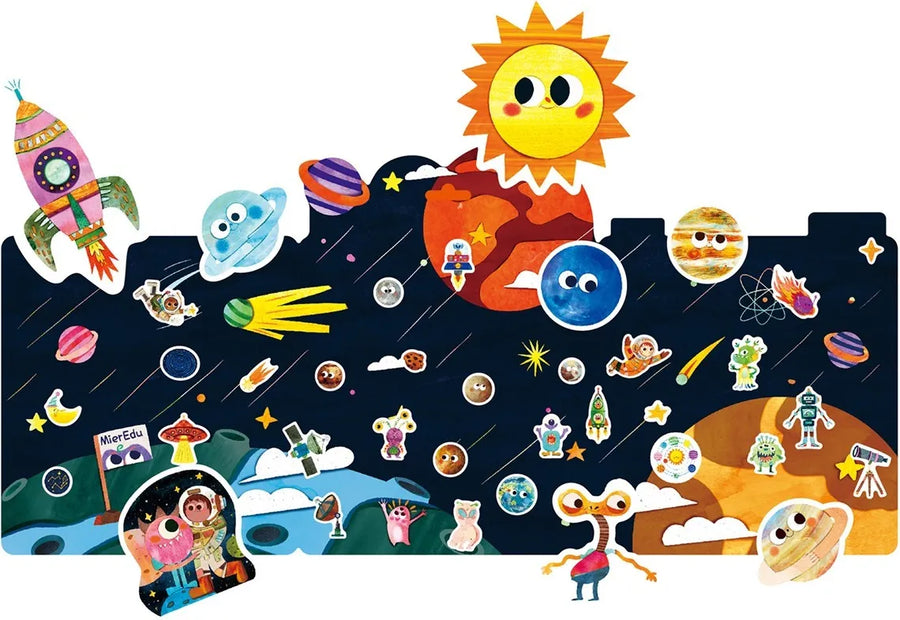Jelly Stickers Space Explorer mierEdu