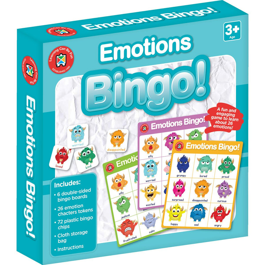 LCBF Emotions Bingo