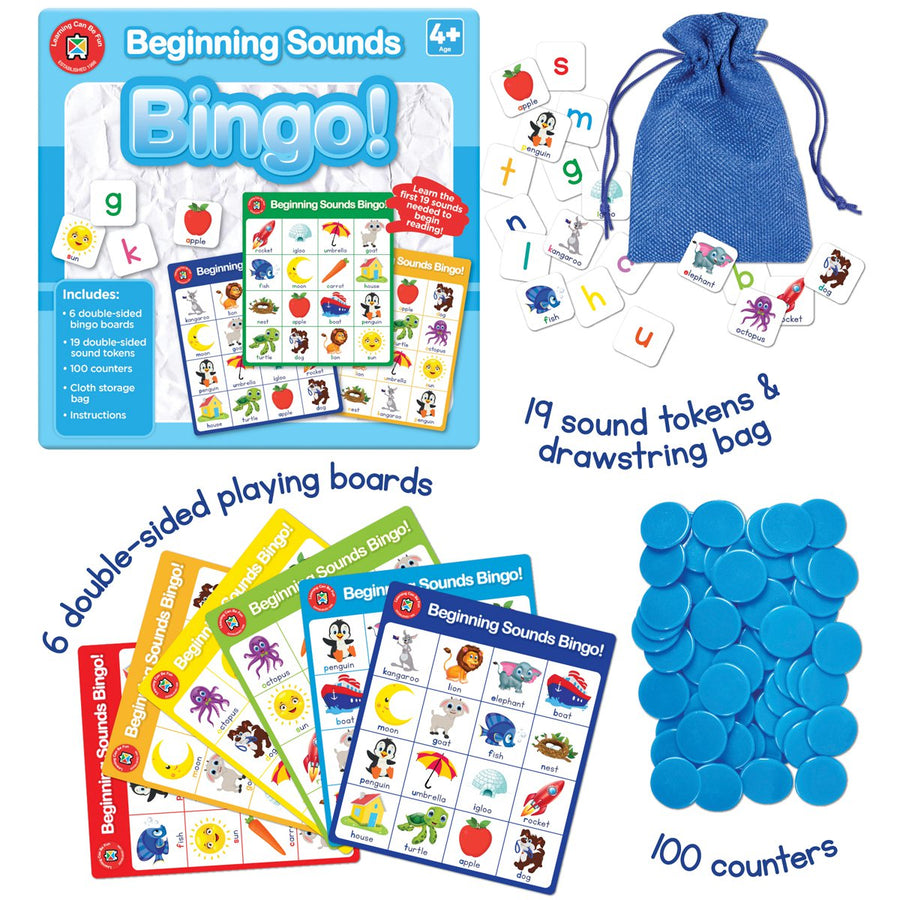 LCBF Beginning Sounds Bingo