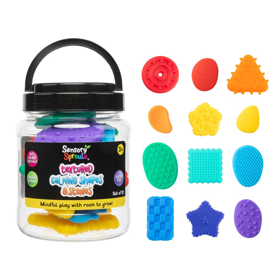 Calming Shapes and Stones Jar of 12