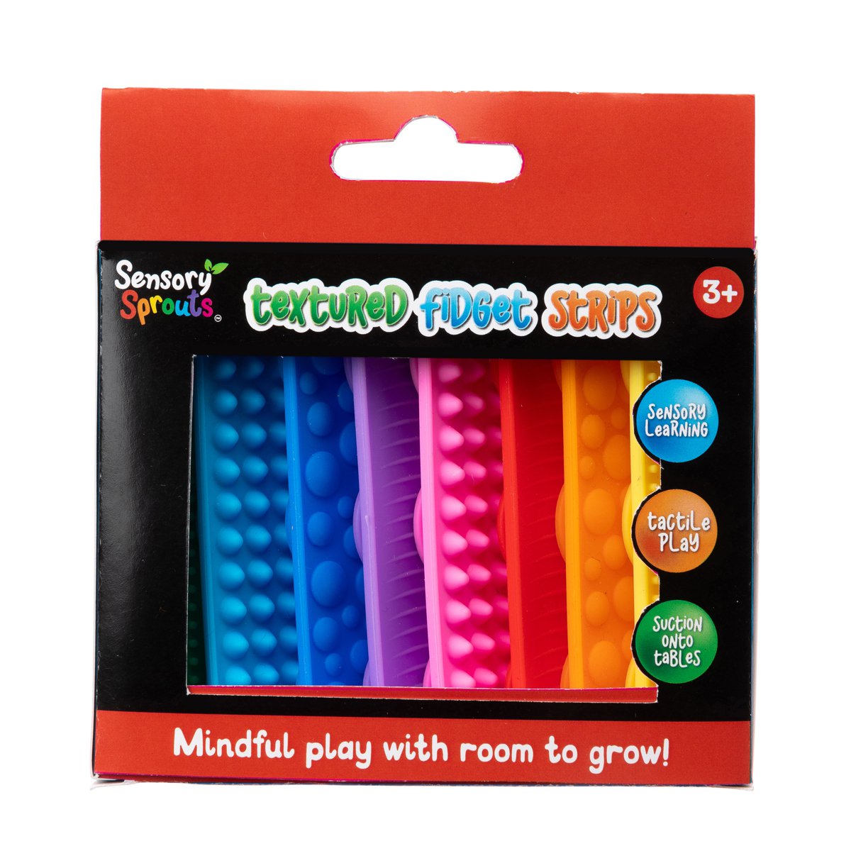 Textured Fidget Strips 6 pack Sensory Sprouts