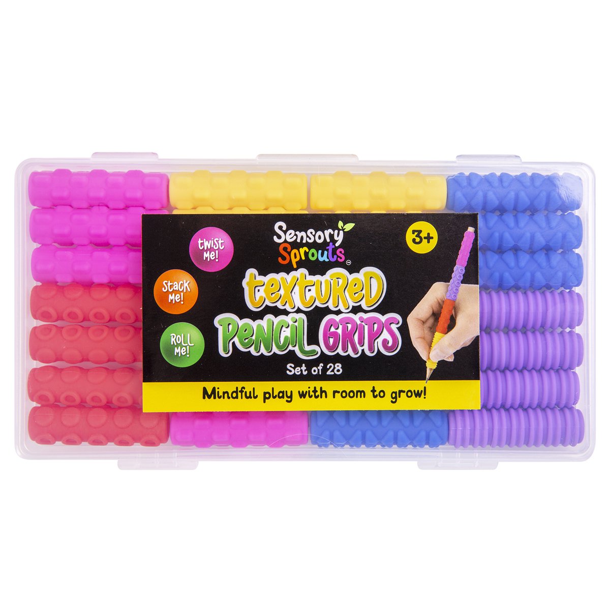 Textured Pencil Grips 28 pack