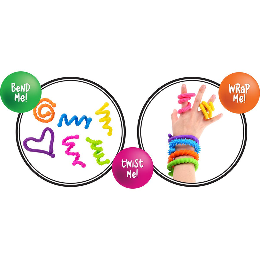 Textured Twistable Strings 6 pack Sensory Sprout