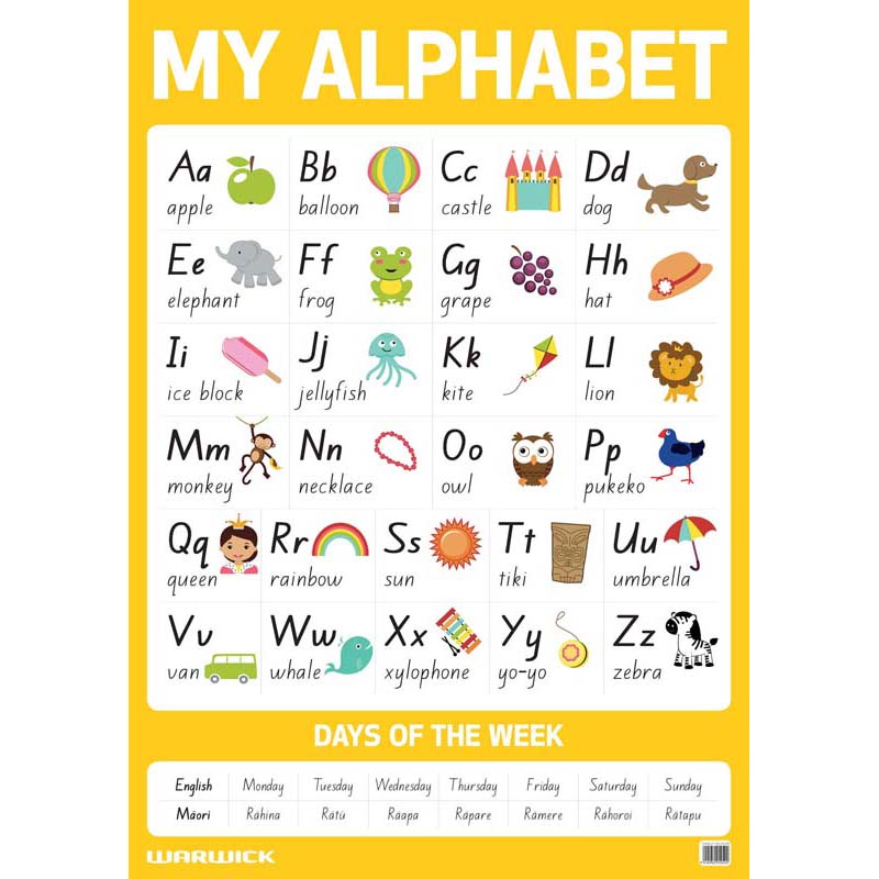 Poster  My Alphabet
