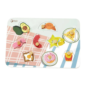 Breakfast & Shapes Puzzle Classic World