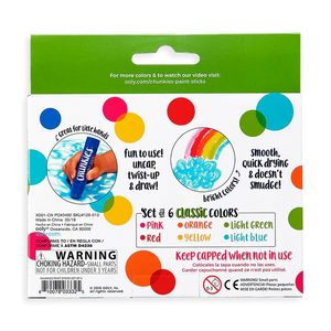 Chunkies Paint Sticks Classic Set of 6