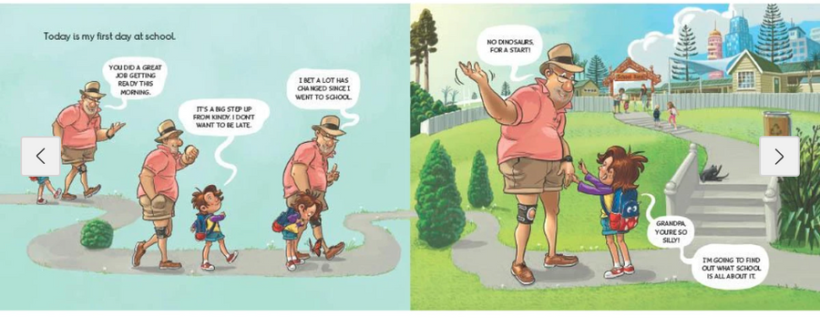 Great Kiwi School Day Book