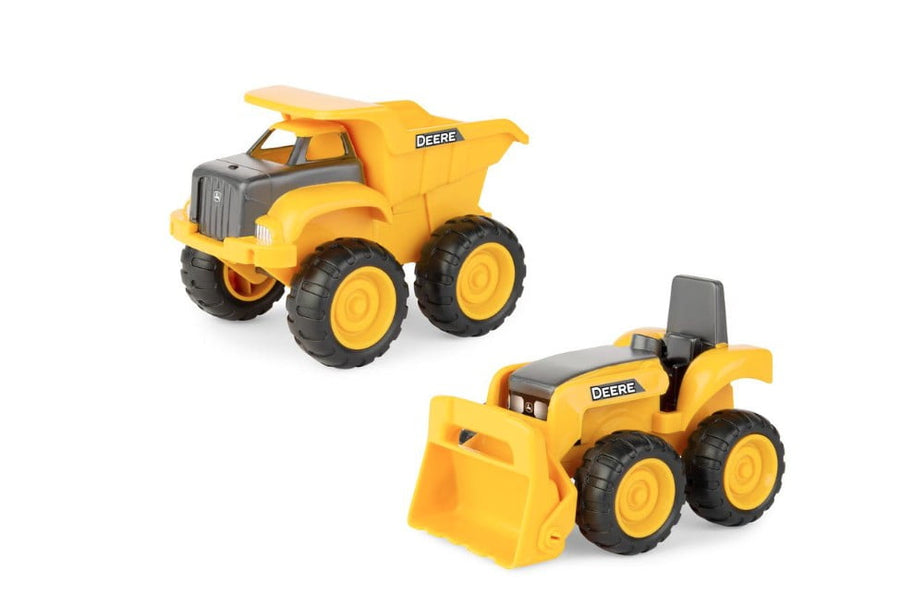 John Deere Dump Truck & Tractor Sandbox Construction