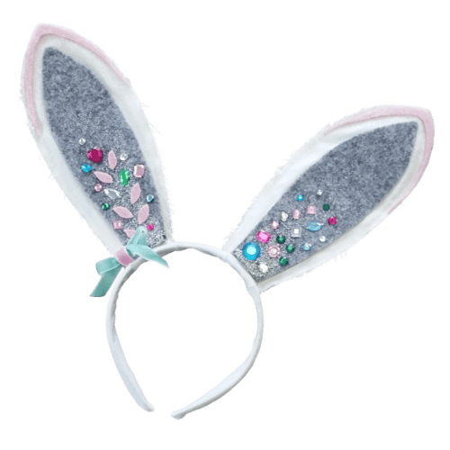 Make Your own Sparkle Bunny Ears - Seedlings