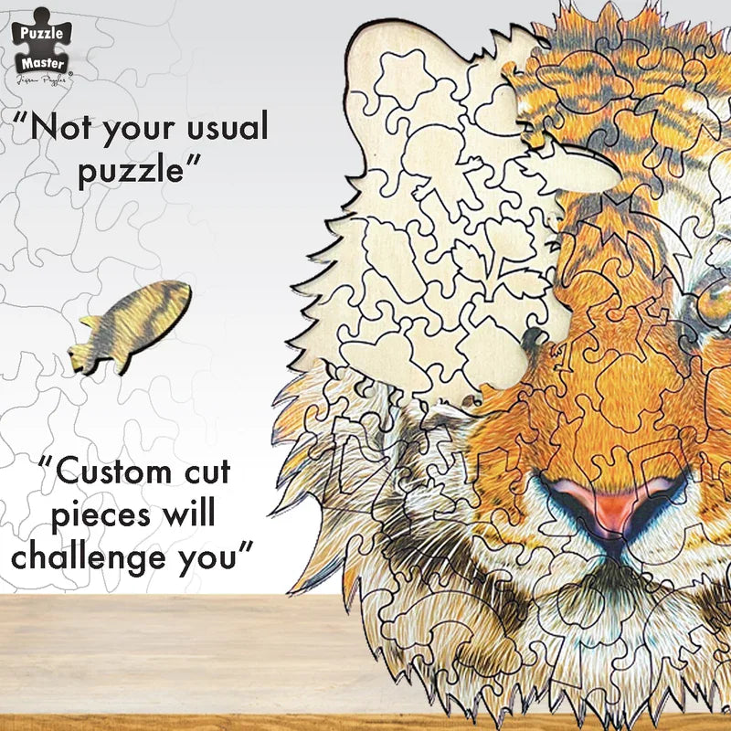 Tiger - Wooden Jigsaw 140 piece