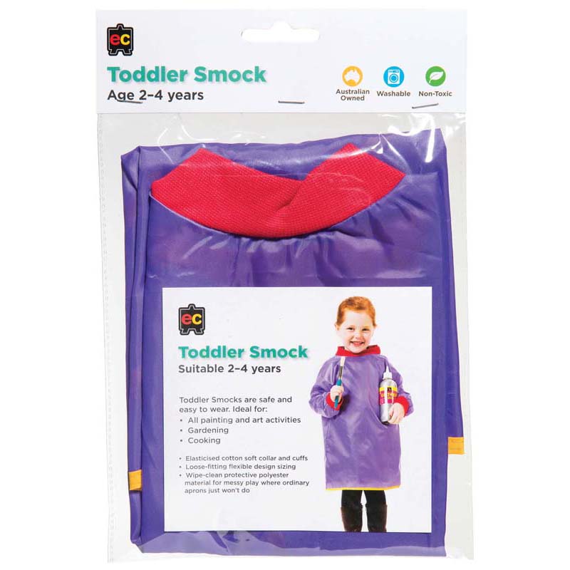 Toddler Smock Purple 2-4 years