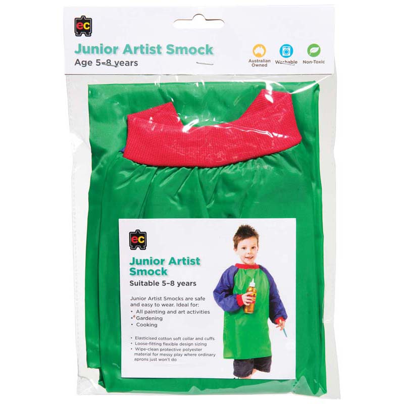Smock Junior Green 5-8 Years