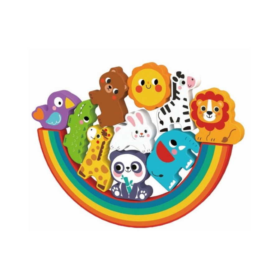 2 in 1 Balance Puzzle Animals Wooden  Hi Pando