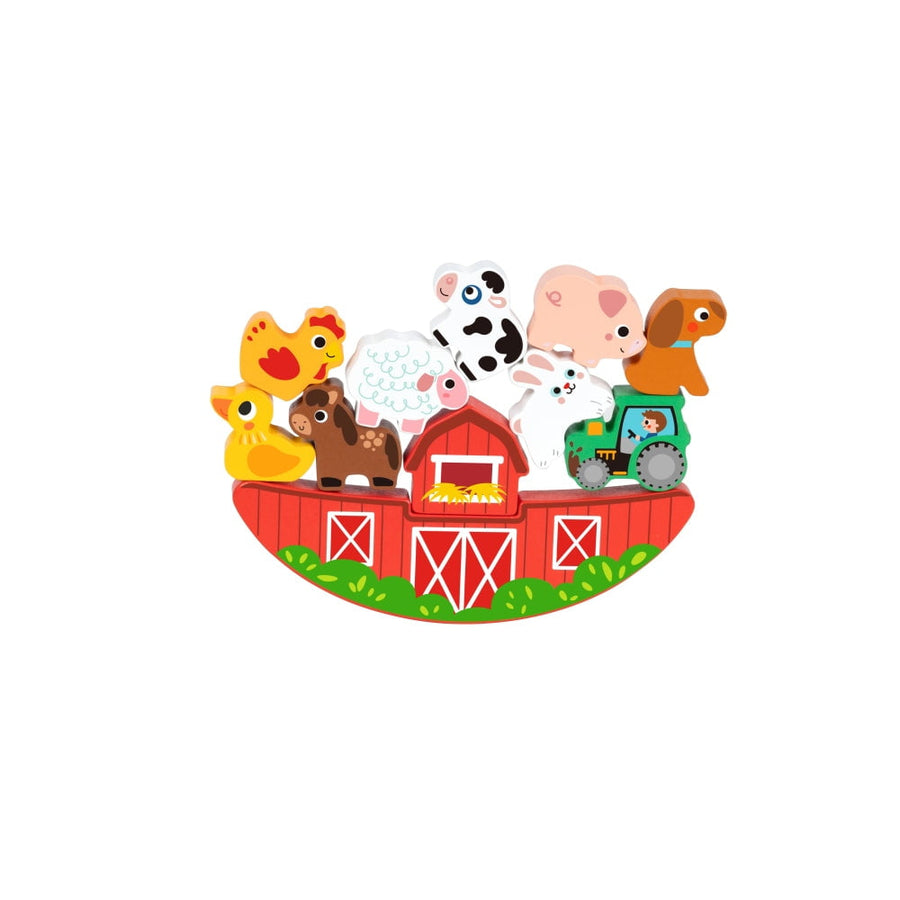 2 in 1 Balance Puzzle Farm Wooden  hi Pando