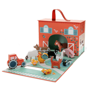 Apple Tree Farm Wooden Farm Playset