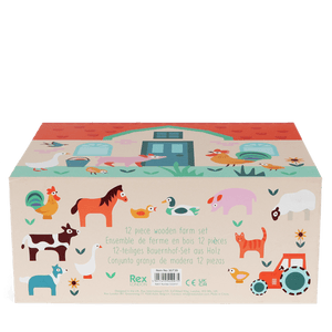 Apple Tree Farm Wooden Farm Playset