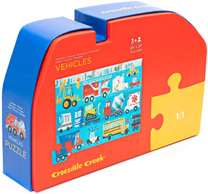 Croc Creek 36pc Floor Vehicles Puzzle