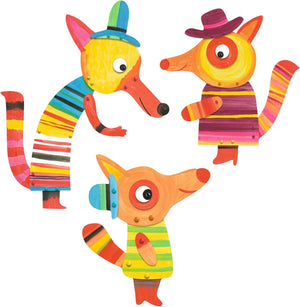 DJECO Fox Family Paint Kit